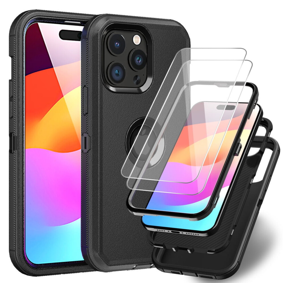 Xihaiying Iphone 16 Pro Max Case With 2 Screen Protectors 9450273235301