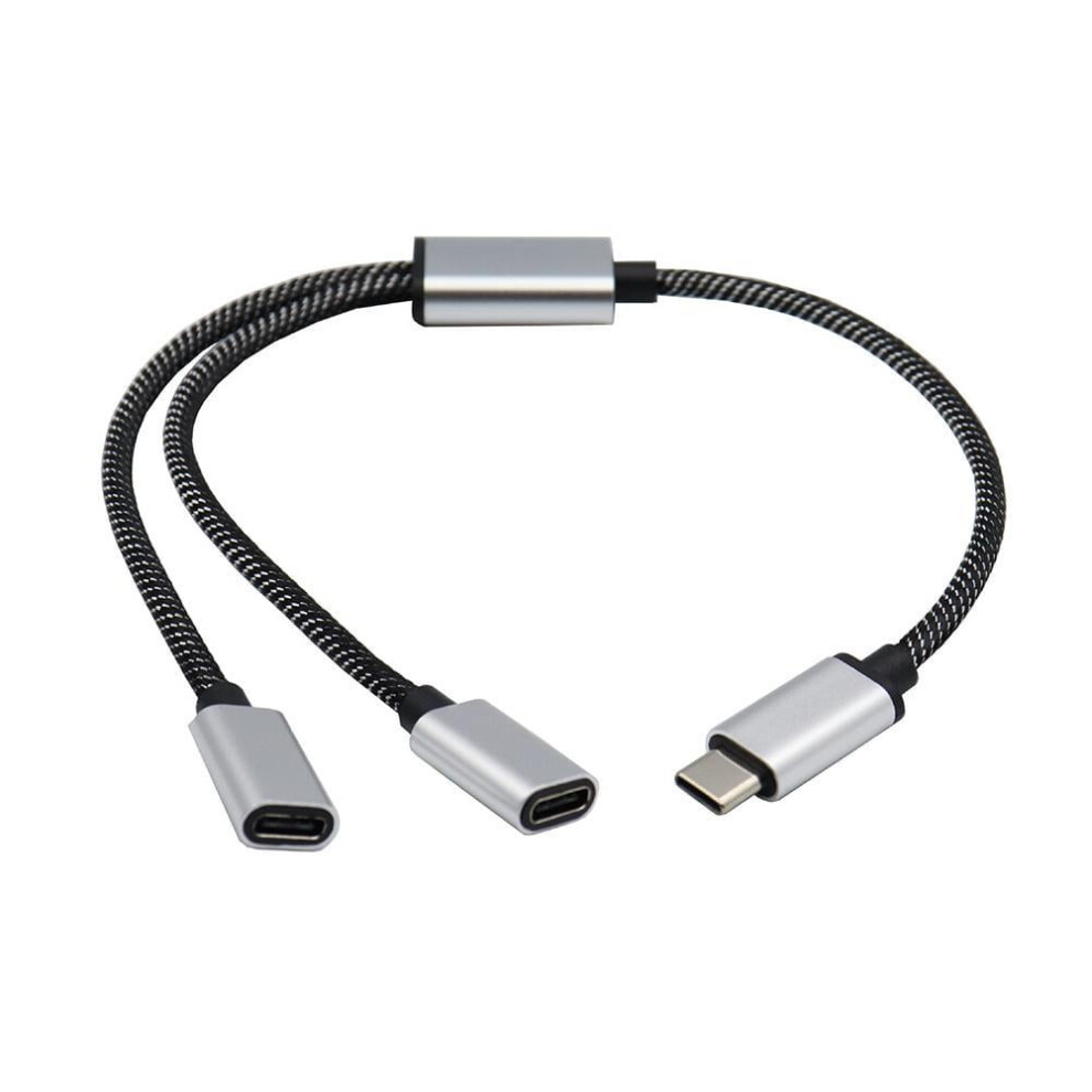 Usb-C Male To Dual Usb-C Female Splitter Cable 9450273226330