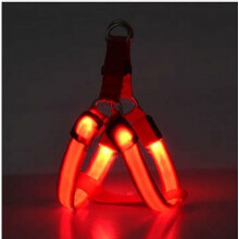 LED-Hundebrustgeschirr – Verstellbar, Reflektierend