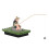 Small Fish Tank Floating Fisherman Ornament with Feeding Guide 1
