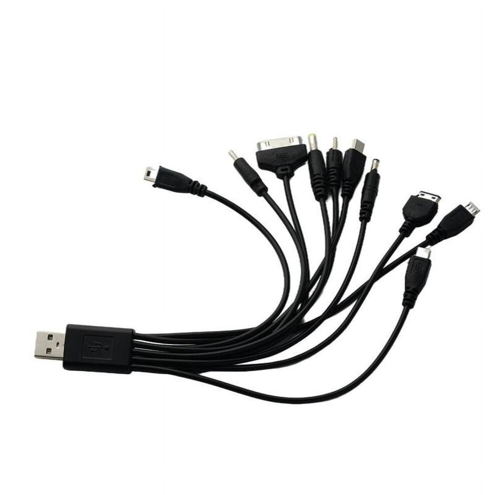10-In-1 Usb Charging Cable Â 30Pin, 3.5Mm, Micro Usb, 9450273226477