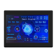 Monitor IPS de 3,5 pulgadas para monitorización de CPU y GPU.