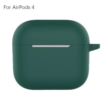 Apple AirPods4 (2024) -kuulokkeiden suojakuori silikonilla
