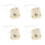 4Pcs Watch Motor Replacement Dc Automatic Winder Durable Plastic Beige 1