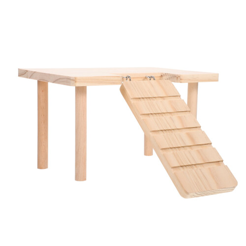 OUNONA Træ Hamster Trappe Platform