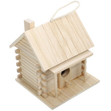 Nistkasten aus Holz für kleine Vögel – 18 x 17 x 16 cm