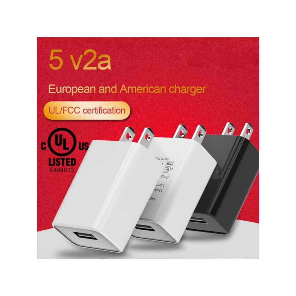 5V 2A Usb Wall Charger Â Fire-Retardant Pc, 3C Certified 9450273236803