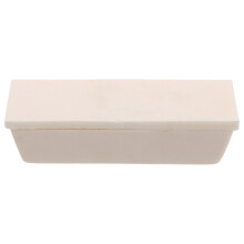 Beige Alumina Crucible Met Voor Smelten in