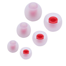 Cluaisíní Silicone B/M/L6 phíosa le haghaidh Cluasáin In-Chluas