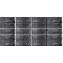 Stickers Clavier Espagnol Protection Durable Noir Décoratif