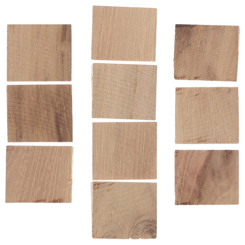 10Pièces Cales De Fixation Bois Khaki Pour Marteaux