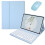 Capa com teclado e mouse Bluetooth para Xiaomi Redmi Pad SE 1