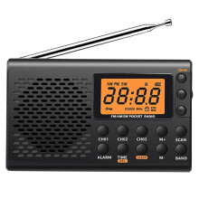 Φορητό ραδιόφωνο AM/FM/SW με οθόνη οπίσθιου φωτισμού