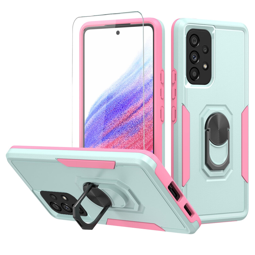 Samsung A53 5G Case With 360 Kickstand & Screen Protectors 9450273243382