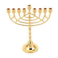 Gold Alloy Chanukah Table Centerpiece for Home Decor