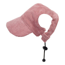 Cappellino da baseball per cani con orecchie aperte per la protezione solare