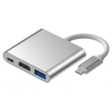 USB-C-zu-HDMI4K-Adapter mit USB 3.0- und Ladeanschluss