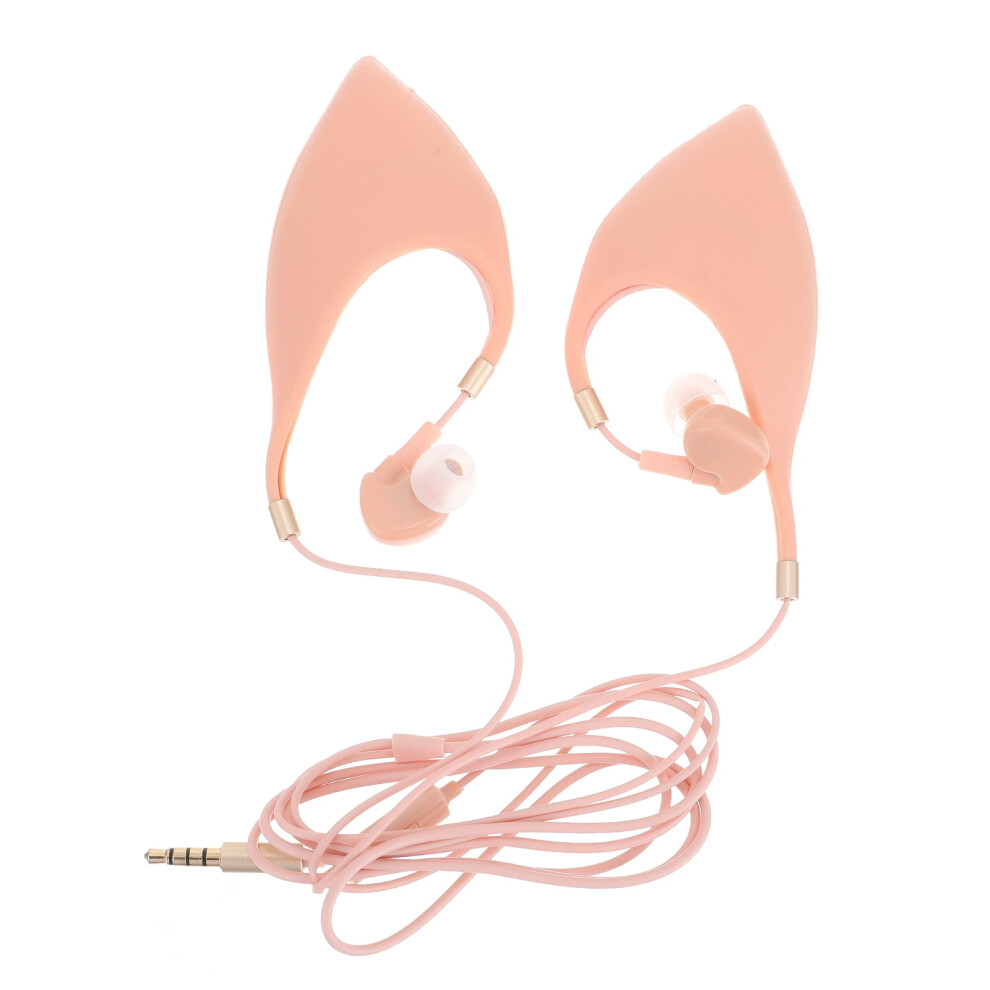 Ear-Shaped Headphones Â 125Cm Cable, 3.5Mm Beige 9450273245782