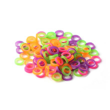 100 unidades de elásticos ortodônticos transparentes de 99 g (3,5 oz)