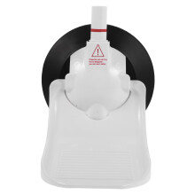 Foldable ABS Shower Foot Pedal with Suction Cup for Bathroom Spa