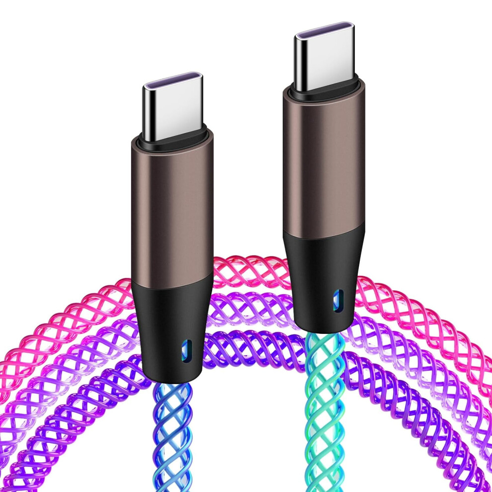 Rgb Led Usb-C Charging Cable 3.3Ft 9450273242064