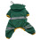 Imperméable vert foncé pour petits chiens, 1