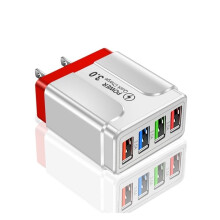 4-Port-USB-Schnellladegerät, 45-W-Reisenetzteil