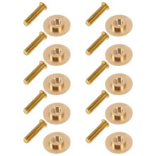 30St Stevige Metalen Pin Backs Goud Voor Badge Bevestiging En Knutsels