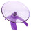 Kunststof hamsterloopwiel 18 cm paars 1