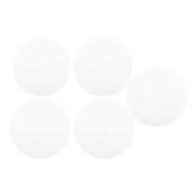 5Pcs Lightweight Round Acrylic Lampshade Diffuser Covers Frosted White