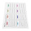 2St Whiteboard Planner Met Zelfklevende PVC En Multi Kleur 1