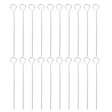 20Pièces Outils Bougies Acier Précis Centrage Argenté Usage DIY
