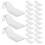 150Pcs Food-Safe Clear Plastic Cake and Appetizer Plates for Parties 1