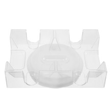 Transparante Pokerkaarthouder Draaibaar Acryl Accessoires