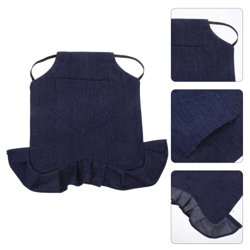 Șorț denim pentru găini, 1 bucată