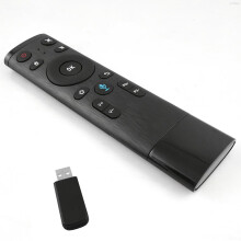 Bezdrátové dálkové ovládání Tomshoo 2.4G s USB přijímačem, černé