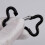 9 Stücke Knochenform Aluminium Karabiner-Hellblau 4