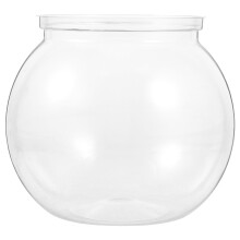 Klar plastik fiskeskål 12,5 cm – 2 stk.