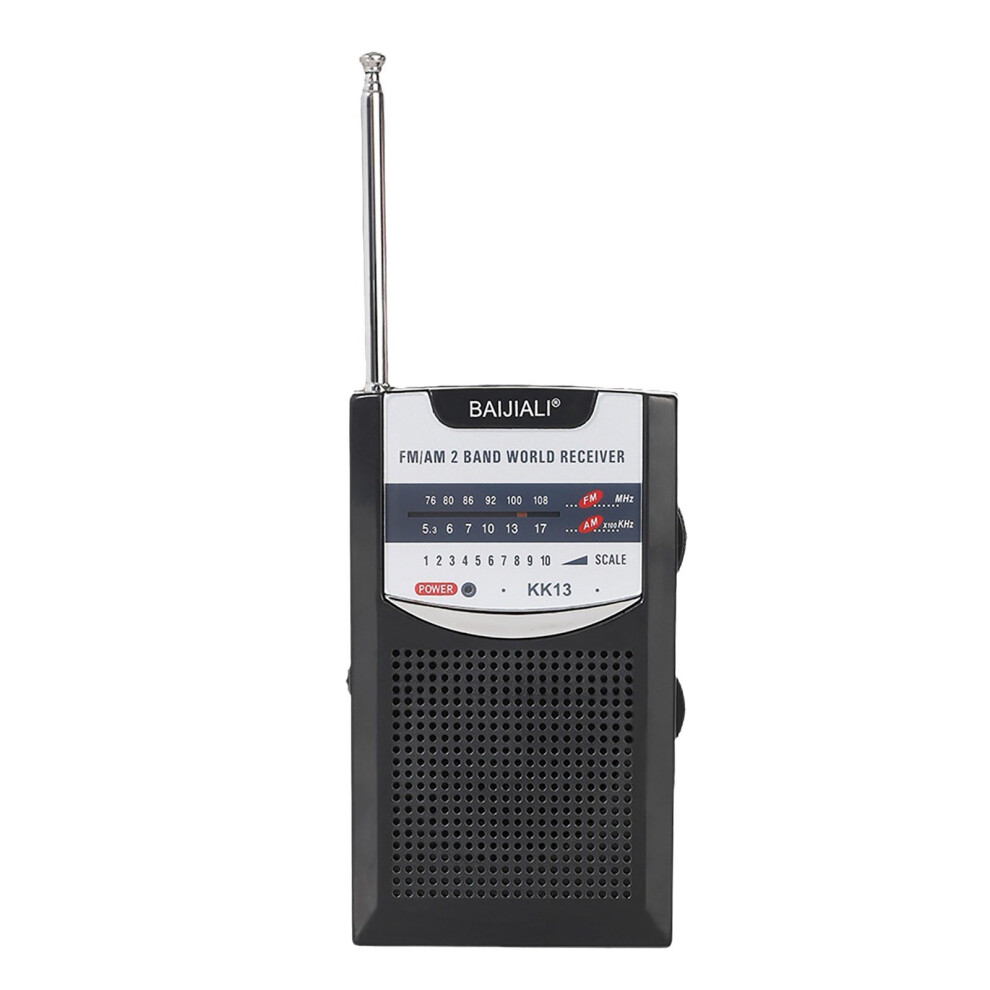 Vintage Fm/Am Portable Radio With Built-In Speaker And 922042517394
