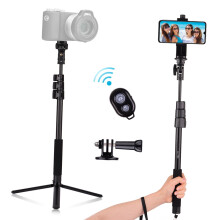 Selfie-Stick- und Stativ-Set aus Aluminium, 54 Zoll