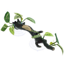 Rama de esquina para reptiles - Decoración de resina para trepar por terrarios barbudos