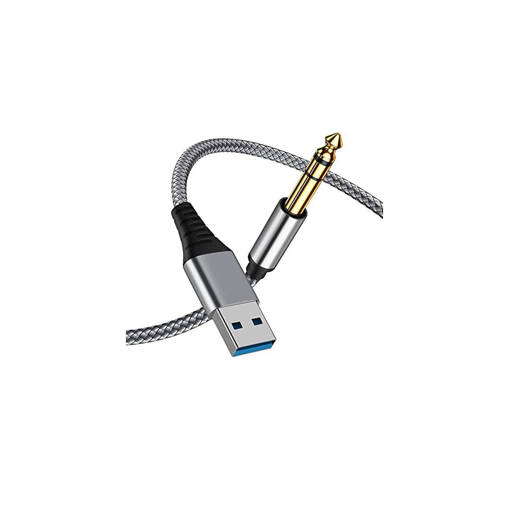 Usb To 6.35Mm Trs Stereo Audio Cable 2M 9450273253237