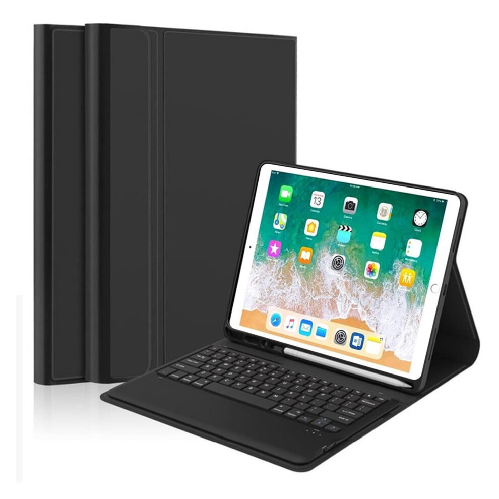 Pu Leather Keyboard Case For Ipad Pro 12.9" (2015/2017) 9450273253770