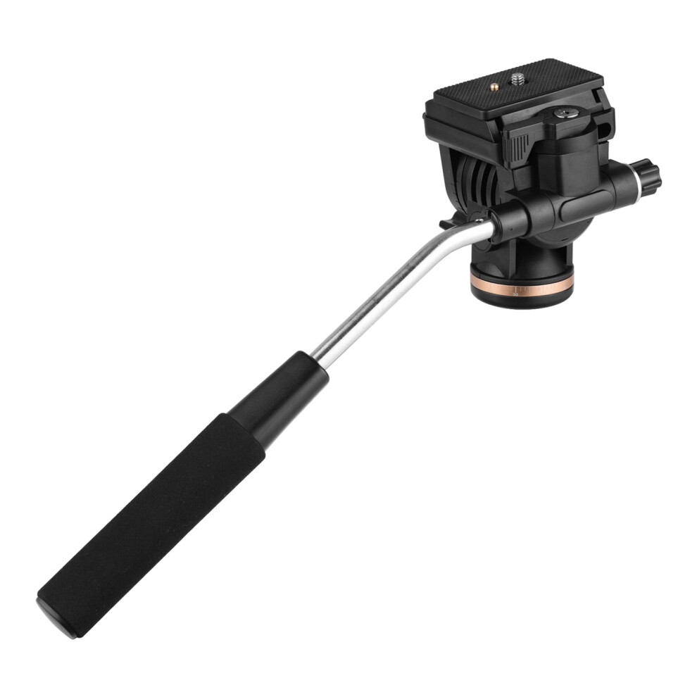 Professional Fluid Pan Head For Dslr Cameras, 6Kg Load, 9450273253633
