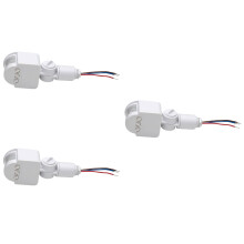 WRITWAA PIR-bewegingssensorlamp voor LED, 3 stuks