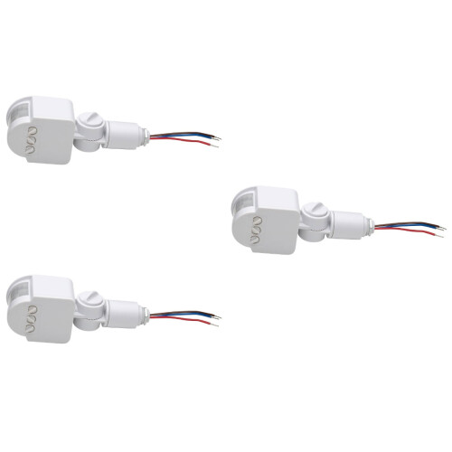 WRITWAA PIR-bewegingssensorlamp voor LED, 3 stuks