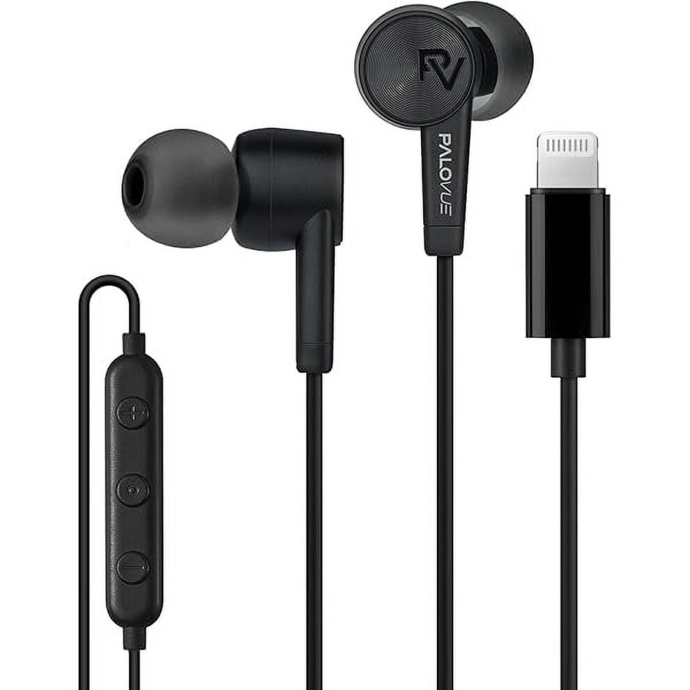 Iphone Lightning Earbuds With Mic, Mfi Certified 9450273238050