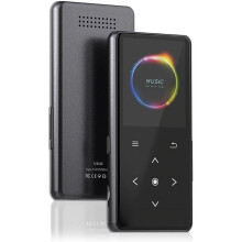 Lettore MP3 da 128 GB con Bluetooth 5.2 e altoparlante integrato.