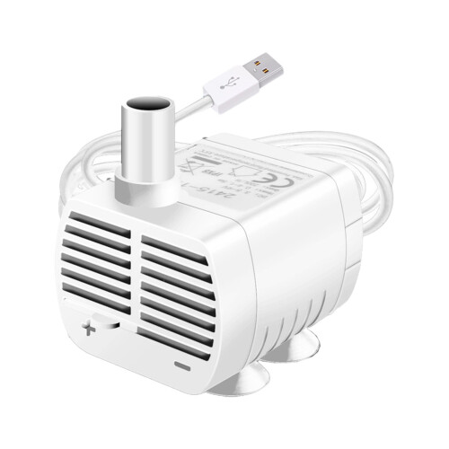 USB Mini nedsænkbar vandpumpe 50GPH 2ft løft