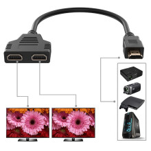 Splitter HDMI 1 ingresso 2 uscite 1080p 122 pollici